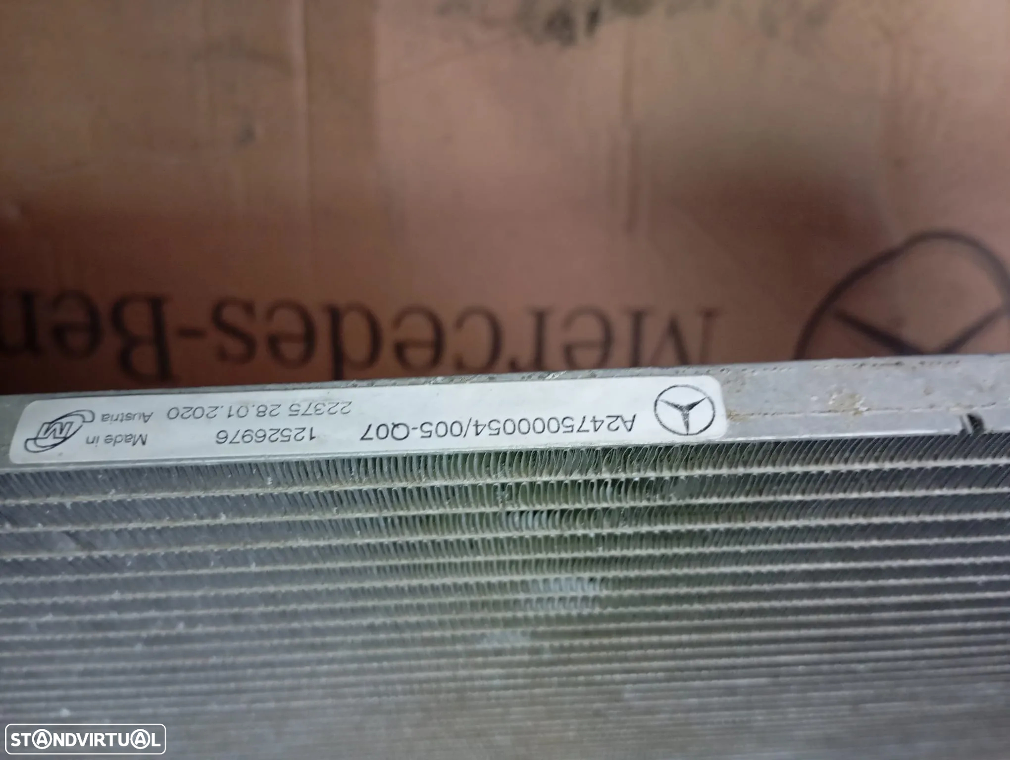 MERCEDES W247 W177 RADIADOR AC - 7