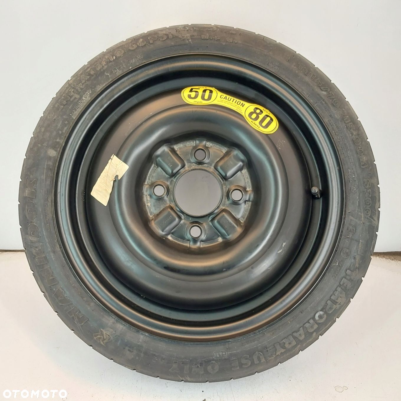 Koło dojazdowe Dojazdówka 15 4x114,3 Volvo V40 S40 115/70R15 B1514 - 1