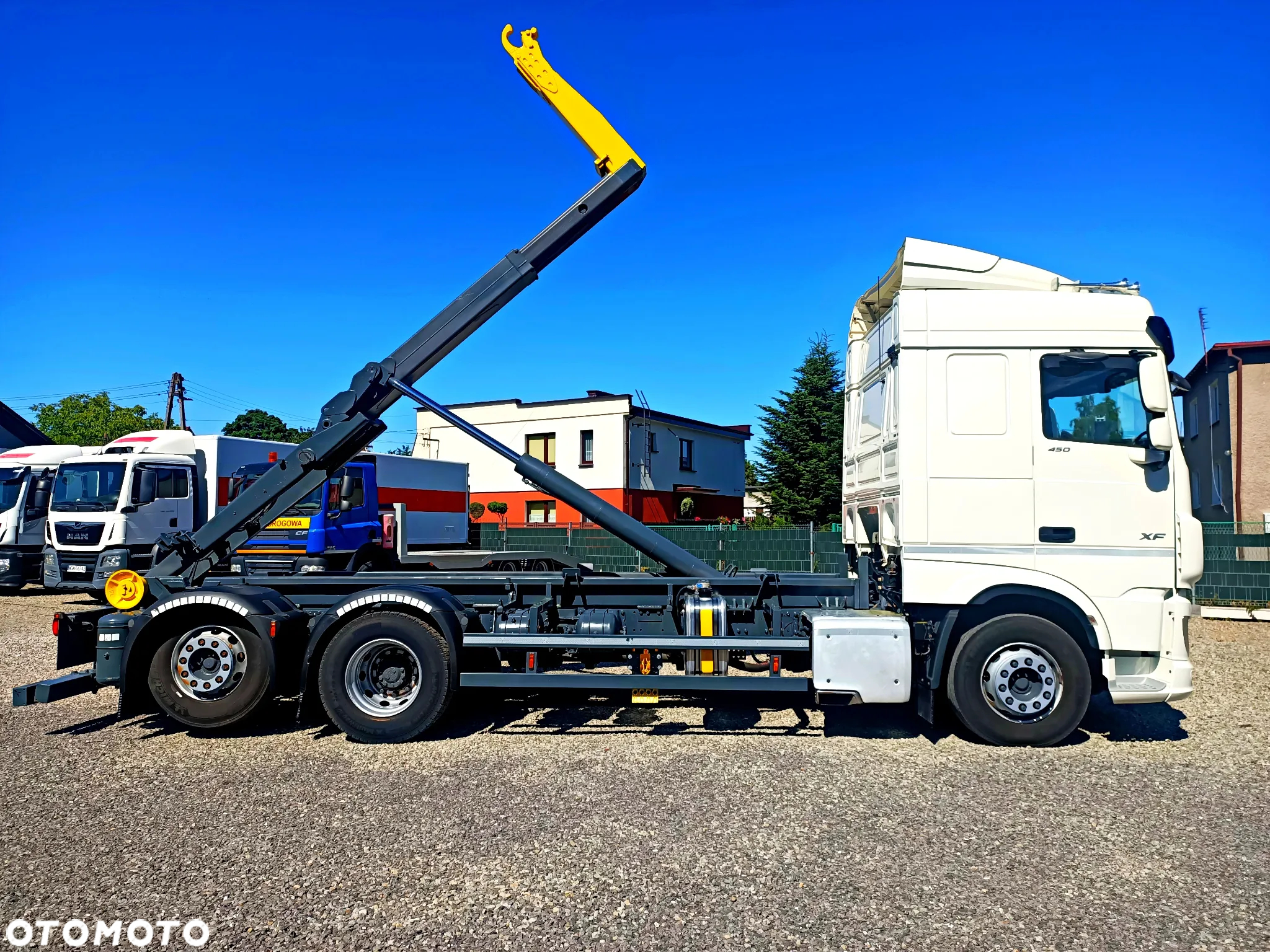 DAF XF450 6x2 Hakowiec Pod kontener 750cm - 4