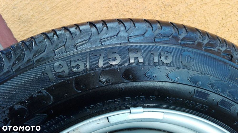 SPRINTER CRAFTER FELGA OPONA CONTINENT 195/75 R16C - 5