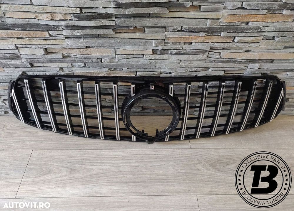 Grila compatibila cu Mercedes GLC C253 X253 GTR Design - 4