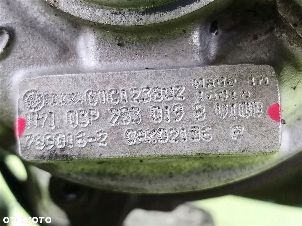 Turbosprężarka turbina Seat Ibiza IV 1.2 TDI 75KM 2009-2012  03P253019B VW - 2