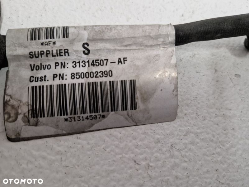 volvo v40 2 ii wiązka instalacja zderzaka przód przednia 31314507 - 5