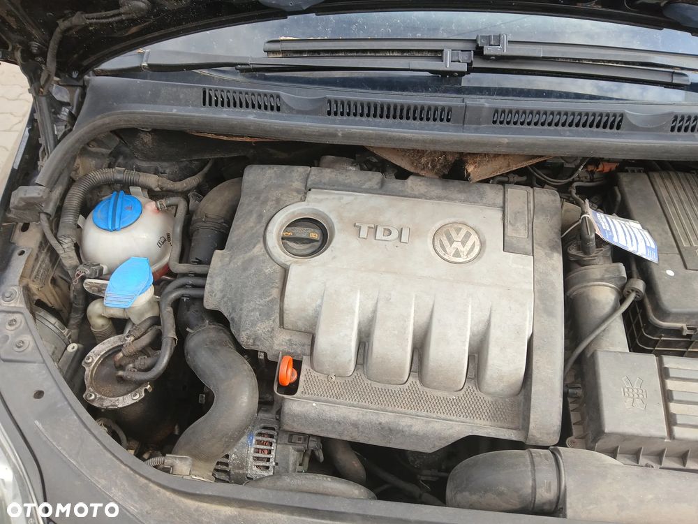 volkswagen golf V plus silnik 1.9 tdi BLS skrzynia JCX sanki belka przód tył wahacz zacisk - 2
