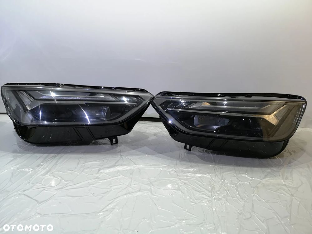 Lampa Lewa Prawa Audi Q5 80A LIFT FULL LED Komplet Kompletne Przód Przednie - 5