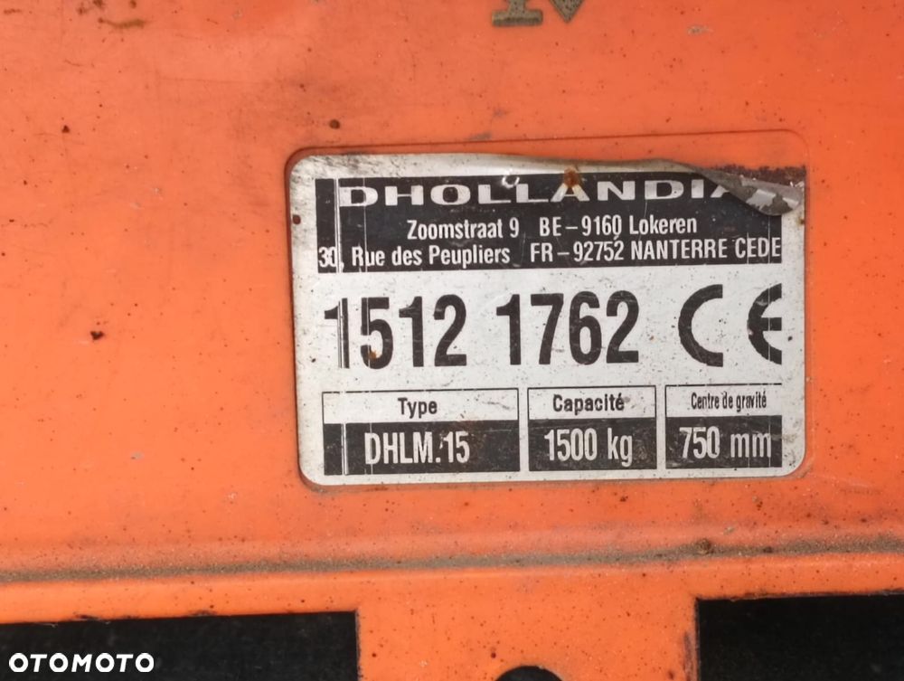 Winda załadowcza DHOLLANDIA DHLM.15 / VOLVO RENAULT MAN DAF IVECO - 6