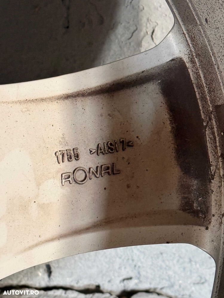 Set jante BMW Ronal R19 In doua dimensiuni 9J fata/ 10J spate - 6