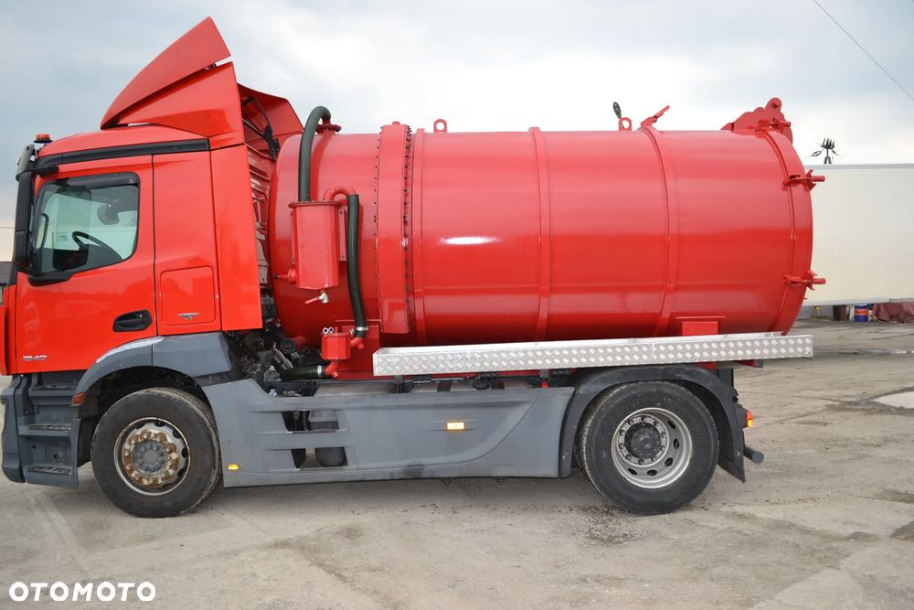 Mercedes-Benz ANTOS 1840 ASENIZACYJNY SZAMBIARKA NOWA BECZKA 12.5 m³ POMPA JUROP MOD.PN 106 D  KLIMATYZACJA - 6
