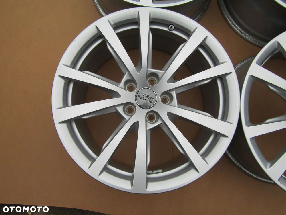 4x JAK NOWE Felgi Aluminiowe 18 Audi A4 B6 B7 B8 A5 8T A6 C6 C7 C8 A7 A8 Q3 Q5 Q7 SEAT SKODA VW BMW 8 j 5x112 ET29 piasta 66,6 mm + czujniki TPMS / STAN IDEALNY - 9