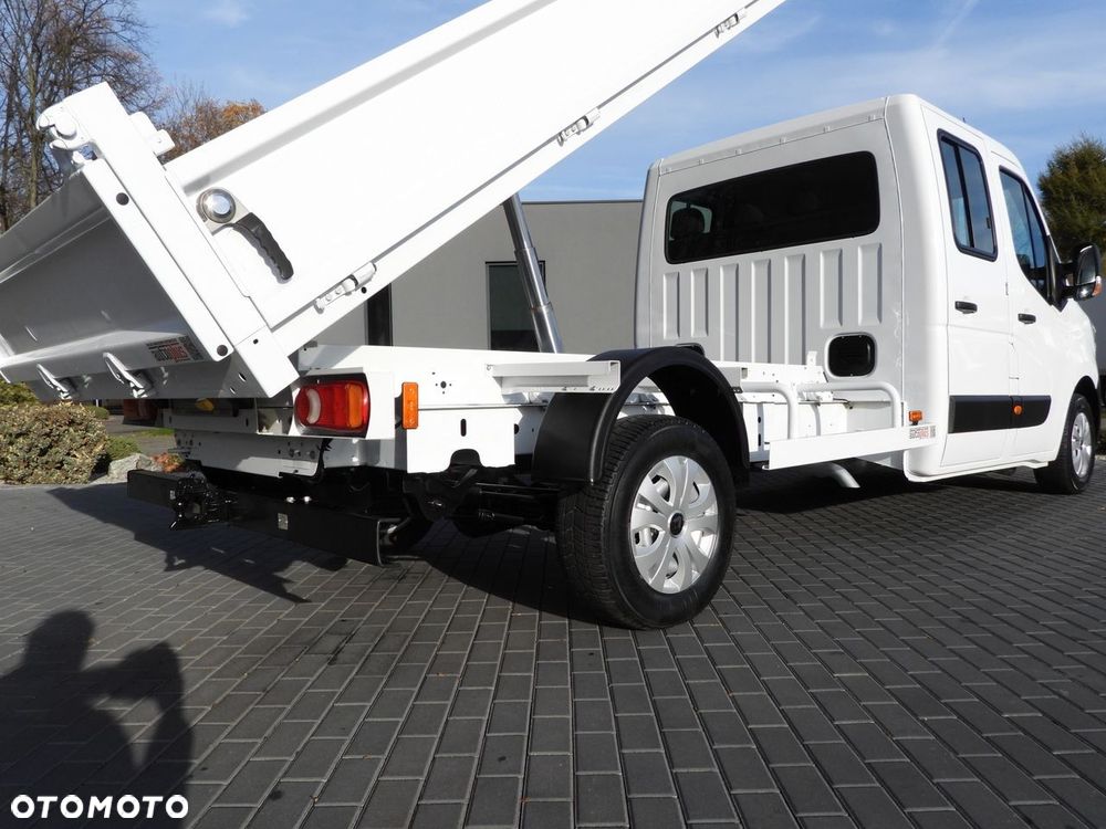 Renault MASTER WYWROTKA PODWÓJNA KABINA DOKA 6 MIEJSC TEMPOMAT LEDY KLIMATYZACJA  145KM - 23