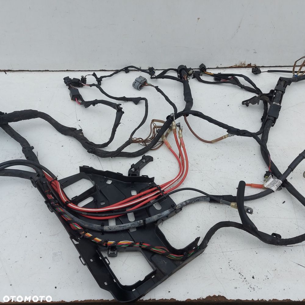 INSTALACJA ELEKTRYCZNA PRZOD PRZEDNIA WIAZKI PRZEWODY KABLE MERCEDES E W213 ORYGINAL DEMONTAZ - 6