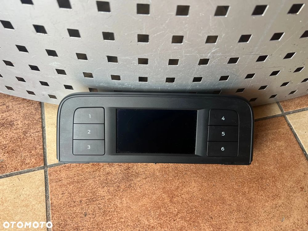 EKRAN MONITOR WYSWIETLACZ RADIA FORD FOCUS MK4 2019 -  JX7T-18B955-ED  ORYGINAŁ SUPER STAN