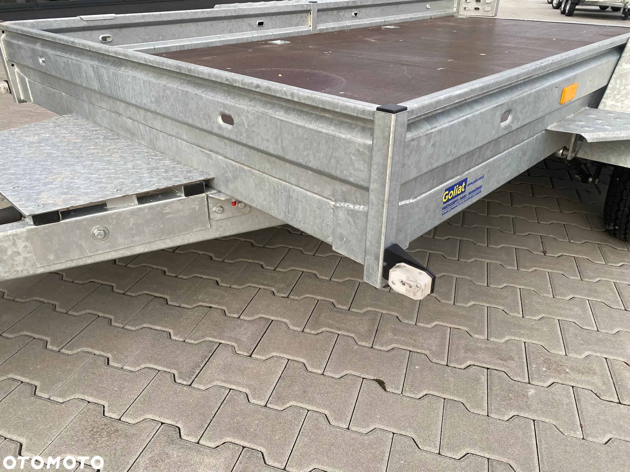 Niewiadów KOPARKA 3500kg pod minikoparki laweta przyczepa - 4