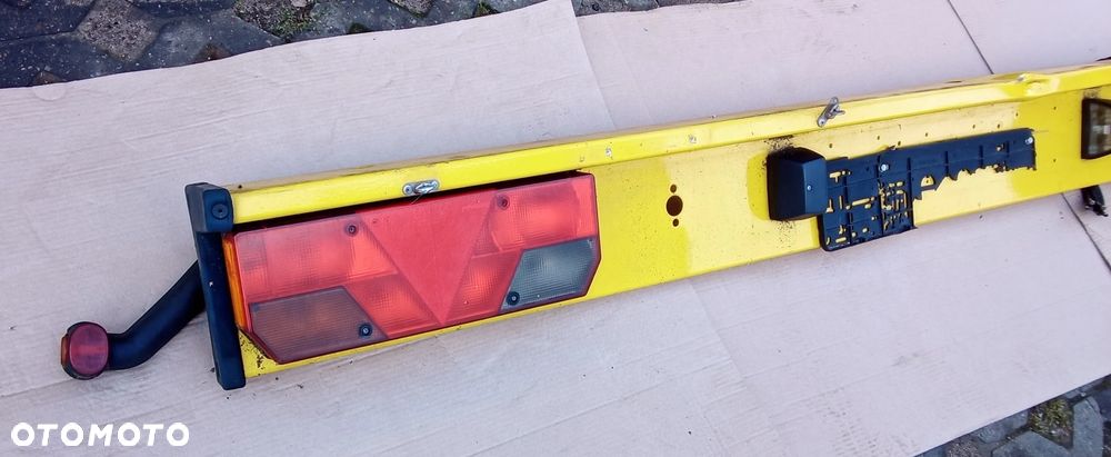 Zderzak belka tylna tył naczepy przyczepy - 7