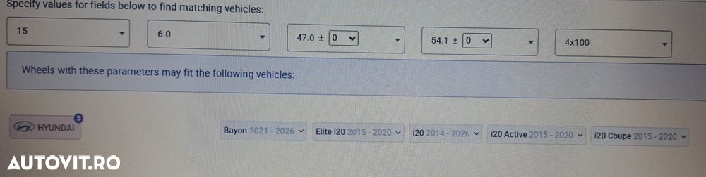 Anvelope iarna 185 65 r15 + jante tabla HYUNDAI - 4