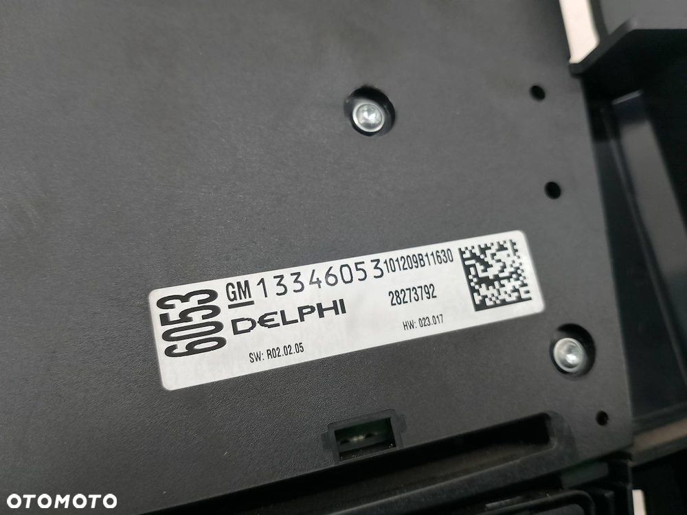 RADIO NAWIGACJA FABRYCZNA OPEL ASTRA J 22739814  20935346  13346053 - 6