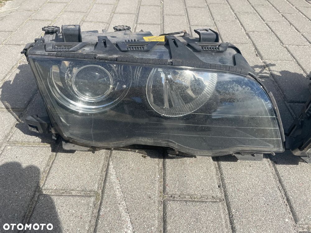 XENON LAMPA LEWA PRAWA PRZÓD REFLEKTOR BMW E46 - 2