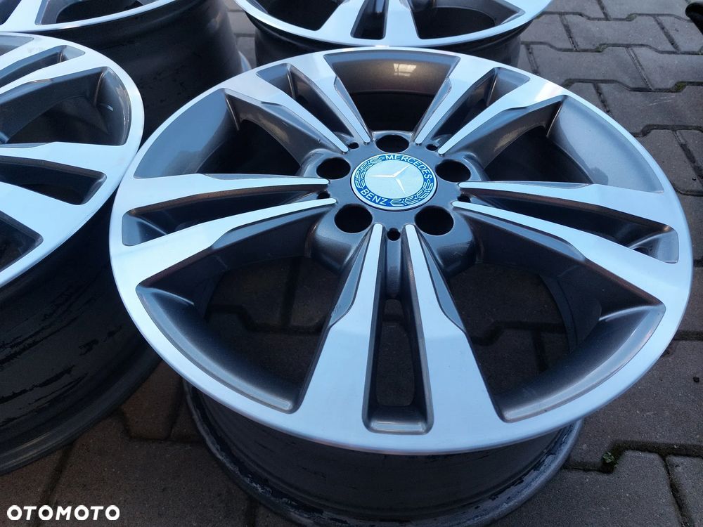 FELGI ALUFELGI 17 8J ET48 5X112 MERCEDES W212 E-KLASA JAK NOWE! A2124015602 - 9