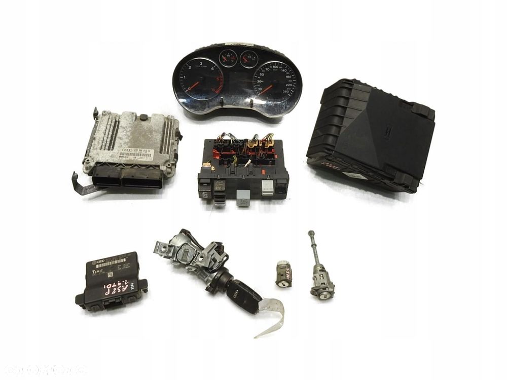 ZESTAW STARTOWY AUDI A3 8P 1.9 TDI 03G906016CC 0281011832 8P0907279C - 1