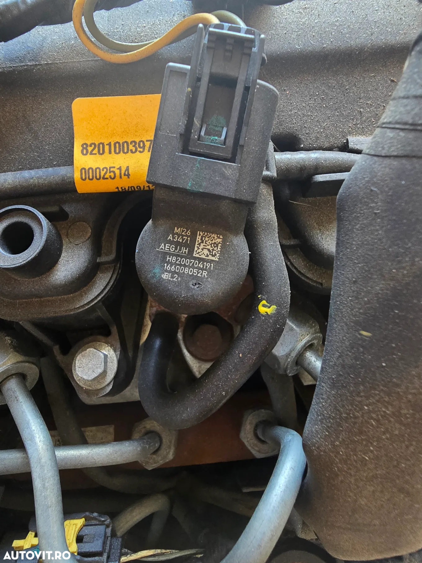 Kit Injectie Injectoare Pompa Rampa Dacia Duster Renault 1.5 Dci Euro 5 Cod 166008052R H8200704191 - 2