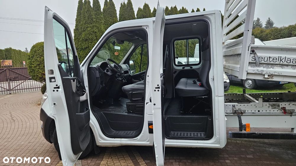 Renault MASTER 2.3 DCI150 KM WYWROTKA KIPER DUBEL KABINA MOVANO DOKA 6 OSÓB SKRZYNIA  KLIMA - 12