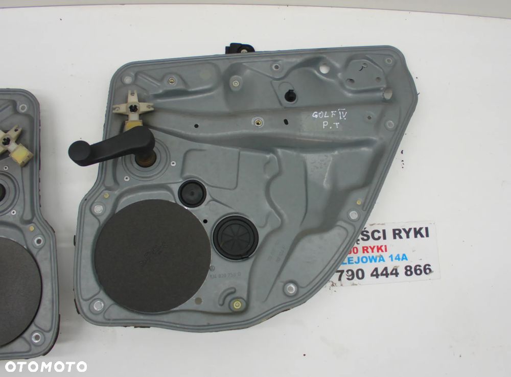 VW Golf 4 Mechanizm podnoszenia szyby tył prawy lewy - 2
