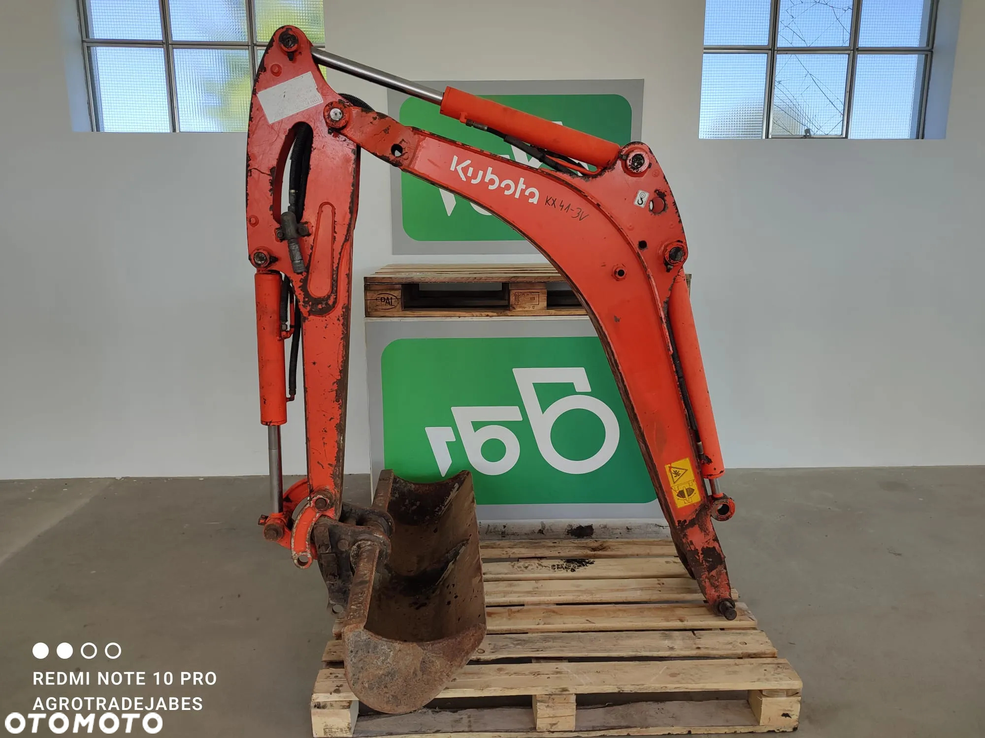 Maszt Ramię kompletne  Kubota KX 41-3V - 4