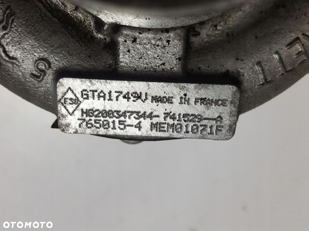 RENAULT LAGUNA III 3 LIFT 10-15r 2.0 DCI TURBOSPRĘŻARKA TURBINA TURBO - 5