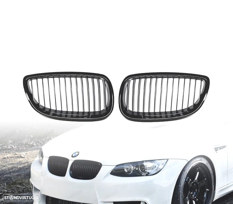 GRELHAS BMW E92 E93 LOOK M PERFORMANCE PRETO BRILHANTE - 1