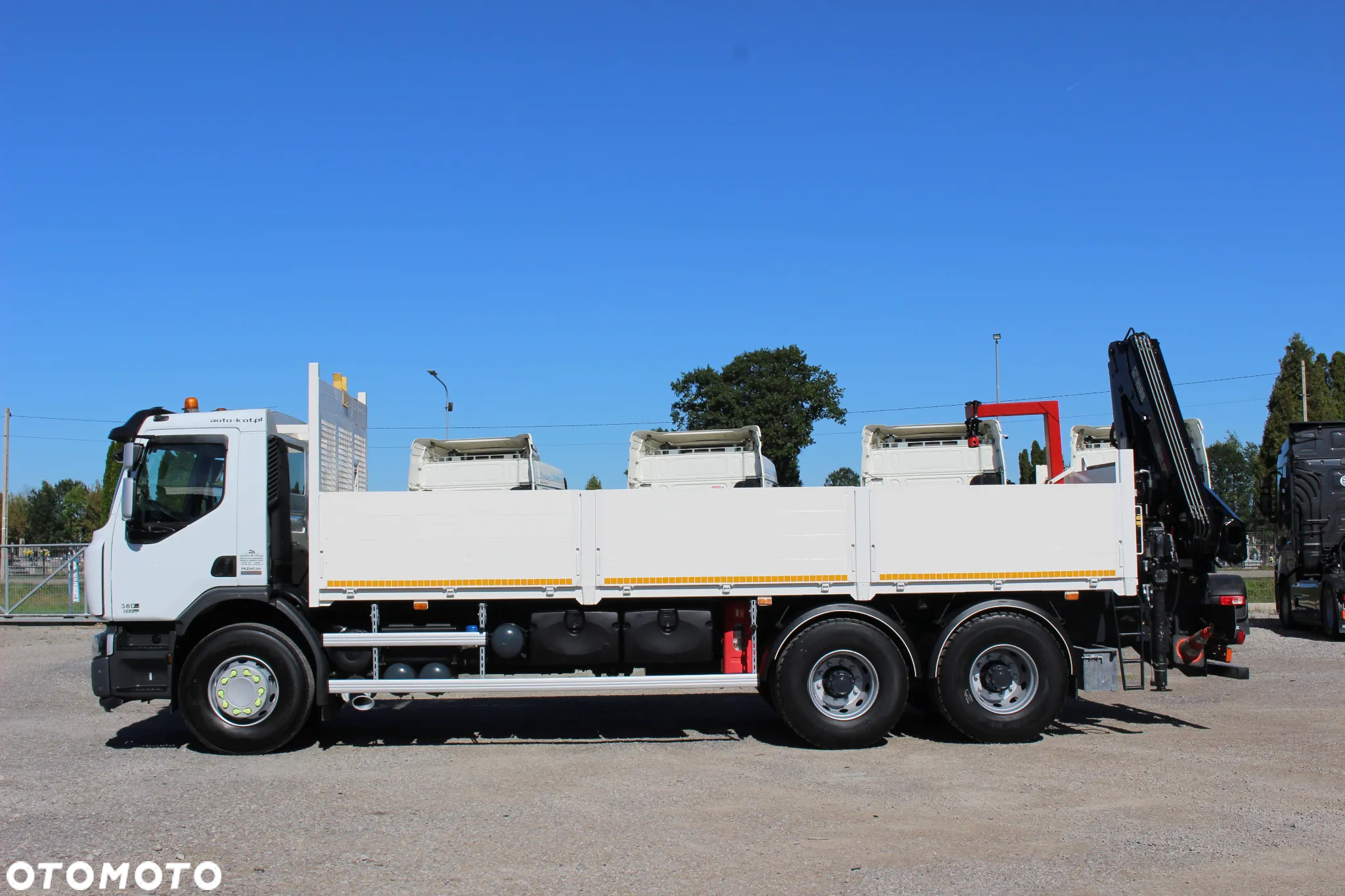 Renault PREMIUM 380 *EEV*/6X4/HDS HIAB XS 166/Pilot /**SERWIS**/ IDEALNY STAN / - 3