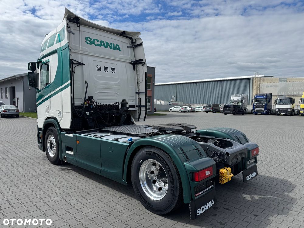 Scania R500 ŁADNA I BOGATA PRZÓD/TYŁ PODUSZKI - 9