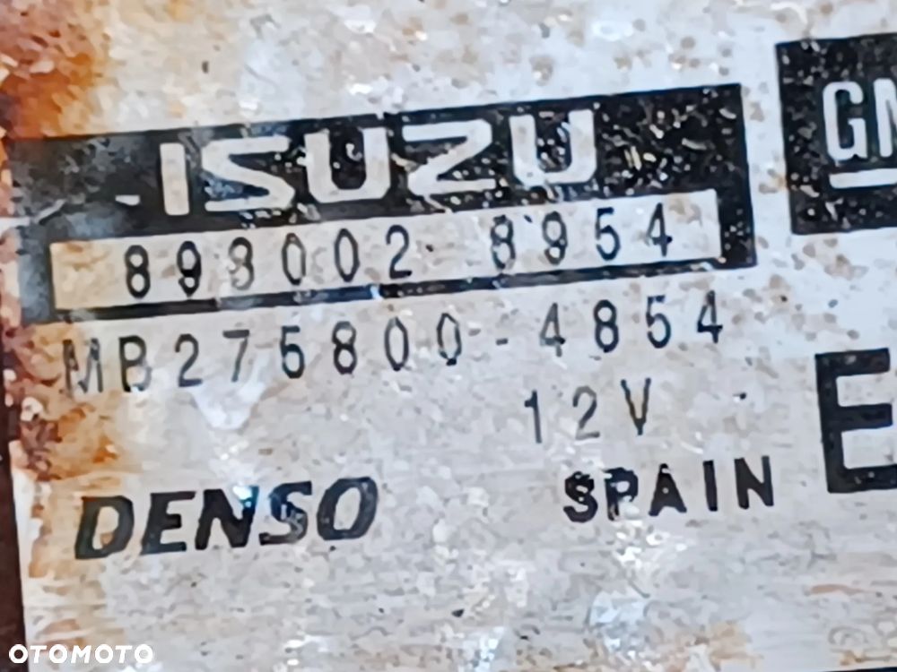 STEROWNIK SILNIKA OPEL 1.7 CDTI MB2758004854 EC - 3