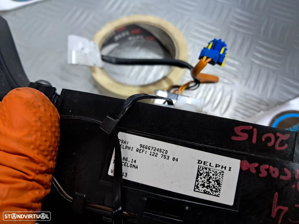 Comutador das luzes Fita do Airbag Citroen C4 Picasso II Peugeot 508 I DS5 - 5