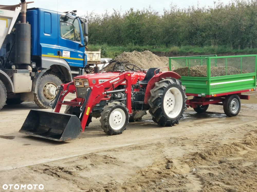 Yanmar 3110d 4x4 31km WOM TUR Hydraulika Przyczepa Wywrotka - 26