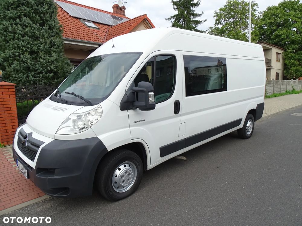 Citroën JUMPER 120 KONI, L3 H2 , 7 miejsc +1.5 tony ,KLIMA -sprawna , BRYGADÓWKA ,DOBRY STAN ! - 1