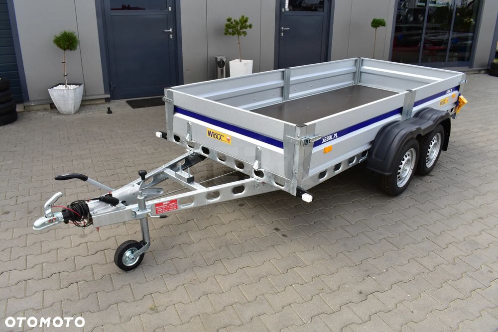 Wiola Mocna przyczepa ciężarowa W15C30 292 x 142 cm. DMC. do 1300 kg. DOSTAWA!! - 2