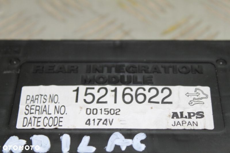 Moduł BCM Sterownik Cadillac STS 2004 – 2011 15216622 - 2