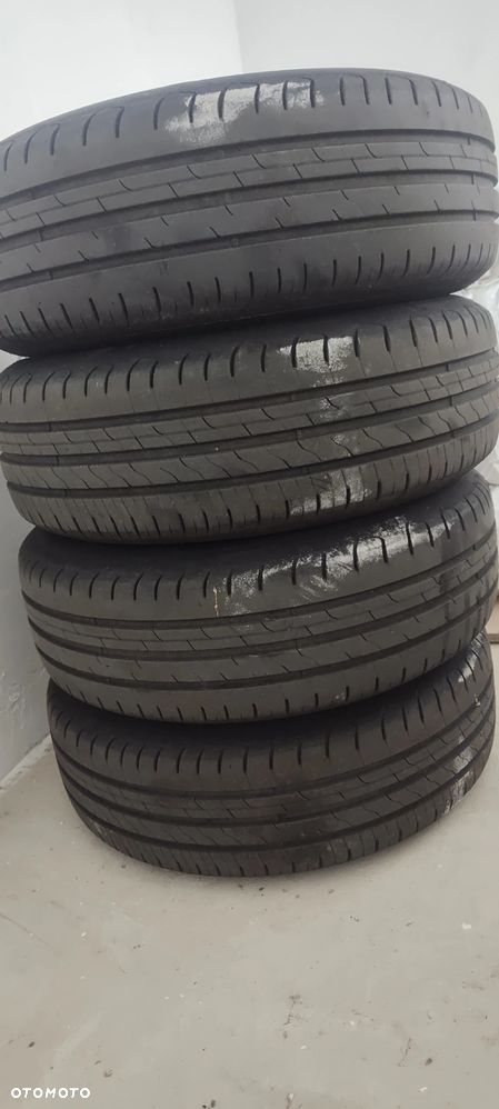 Opony goodyear R15/195/65/H91 wraz z alufelgami Dezent TD - 5