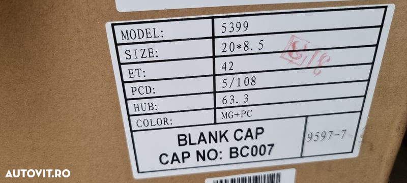 Jante 20'' Volvo 5x108-volvo 5x108 - 4