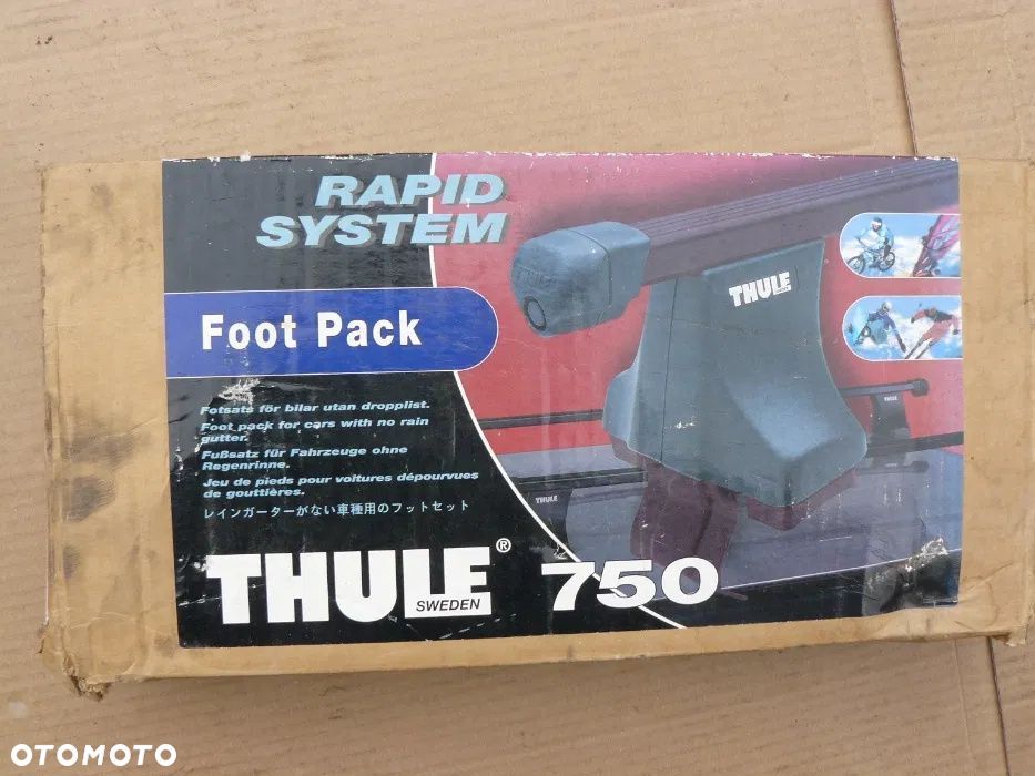 Thule 750 Stopy do bagażników NOWE - 1
