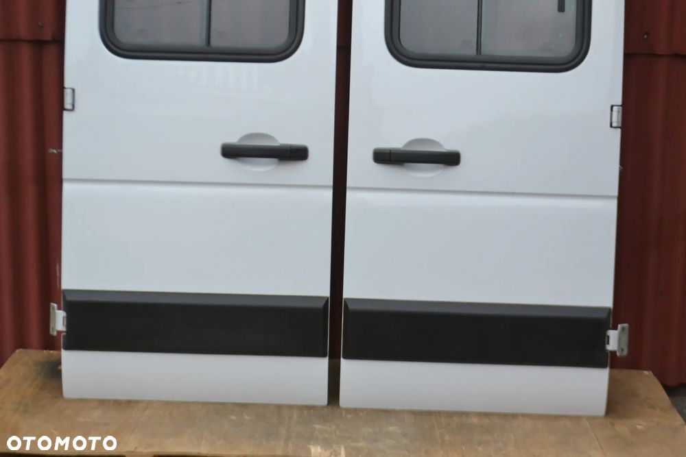 RENAULT MASTER III IV Drzwi Tył Tylne Lewe Prawe Brygadówka Brygadowy Podwójna Kabina Dubel - 5