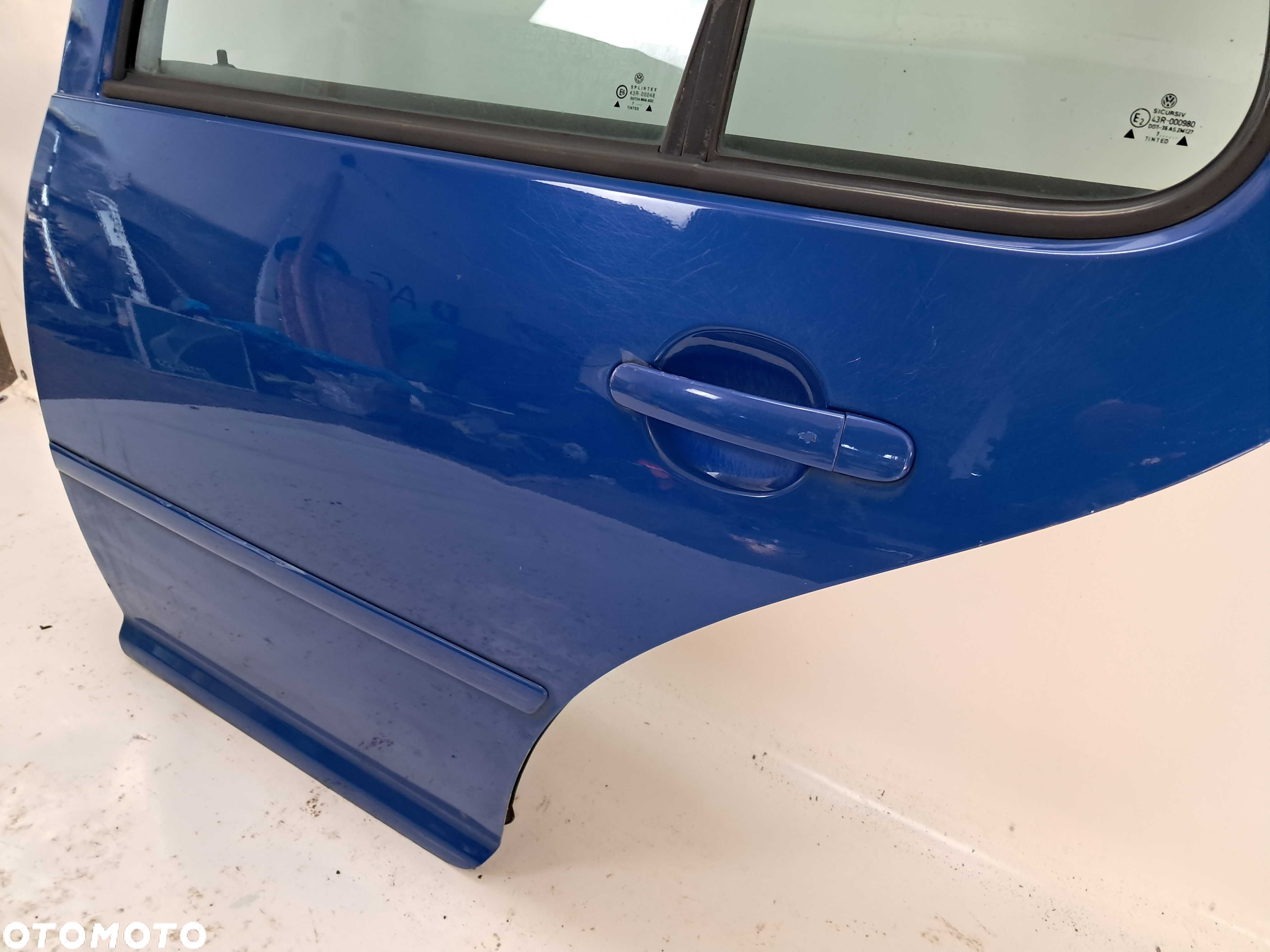 Drzwi lewy tył lewe tylne VW Golf 4 IV MK4 LW5Z kompletne - 4