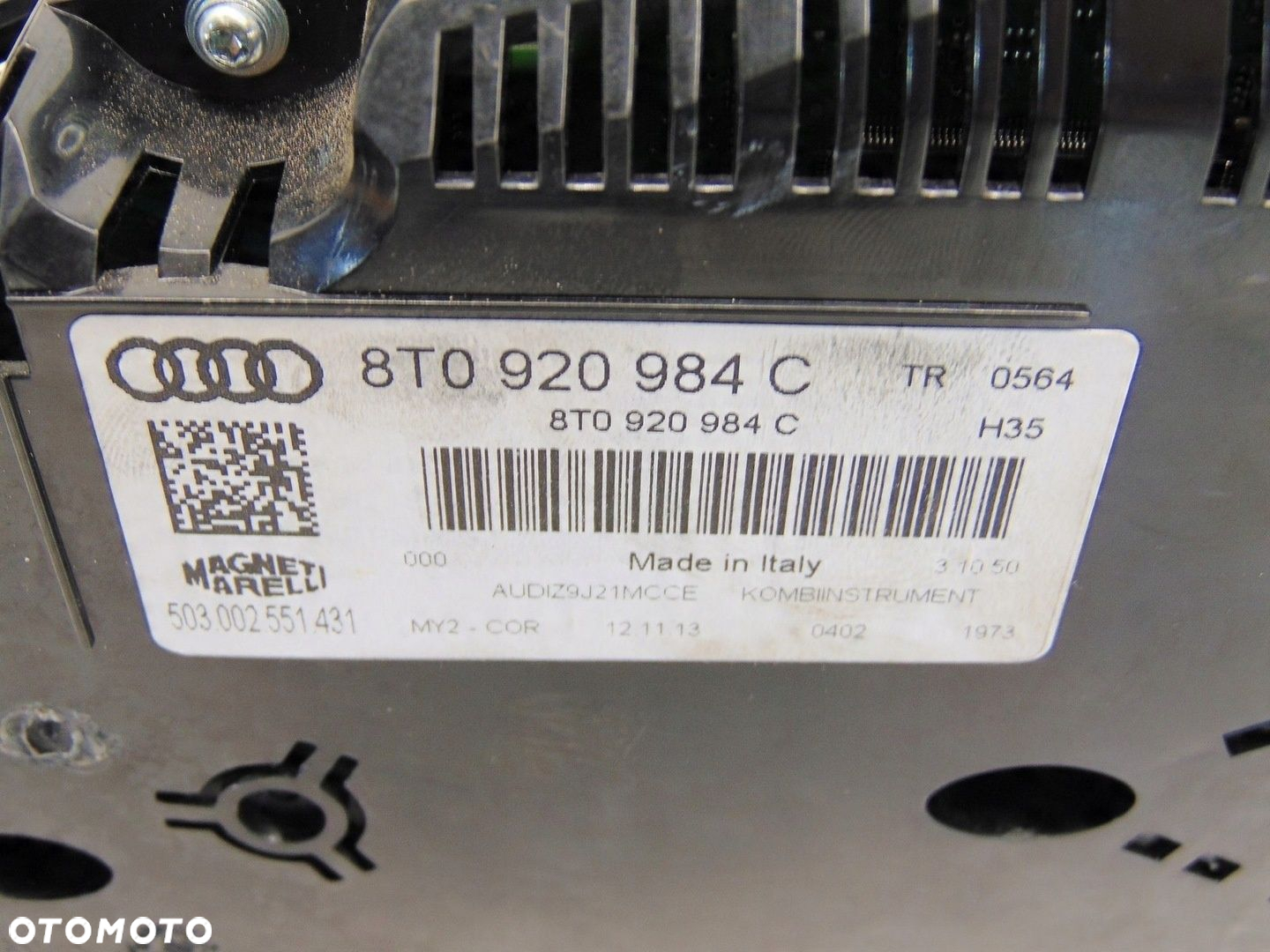 ZEGAR LICZNIK AUDI A5 S5 8T0920984C - 4