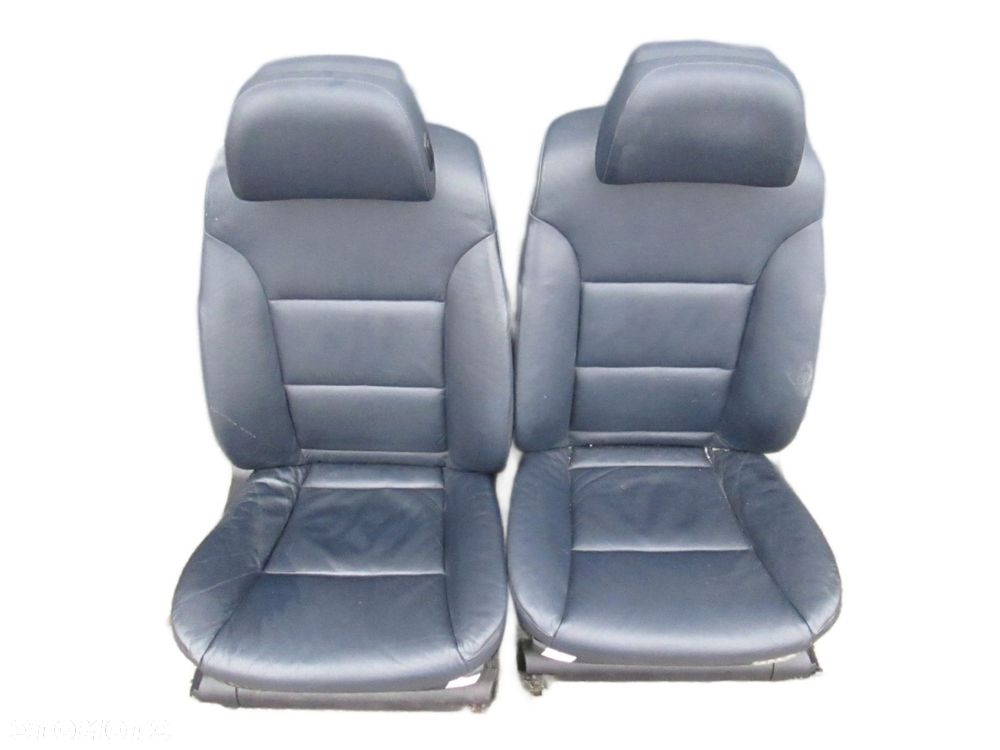 BMW E61 LCI FOTELE SKÓRZANE KANAPA KPL GRZANE ELE - 1