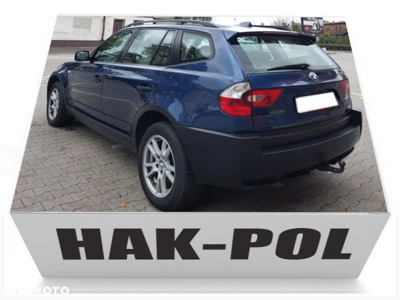 HAK HOLOWNICZY + MODUŁ + WIĄZKA + GNIAZDO 7PIN/13P DO SAMOCHODU BMW X3 E83 FACELIFTING LCI - 12