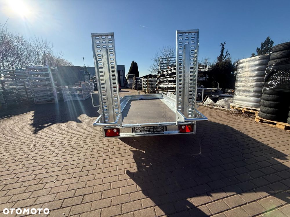 Niewiadów Przyczepa do przewozu sprzętu budowlanego Niewiadów K3027 Najazdy 305x155 cm pod minikoparke walec dostawa pod dom - 10