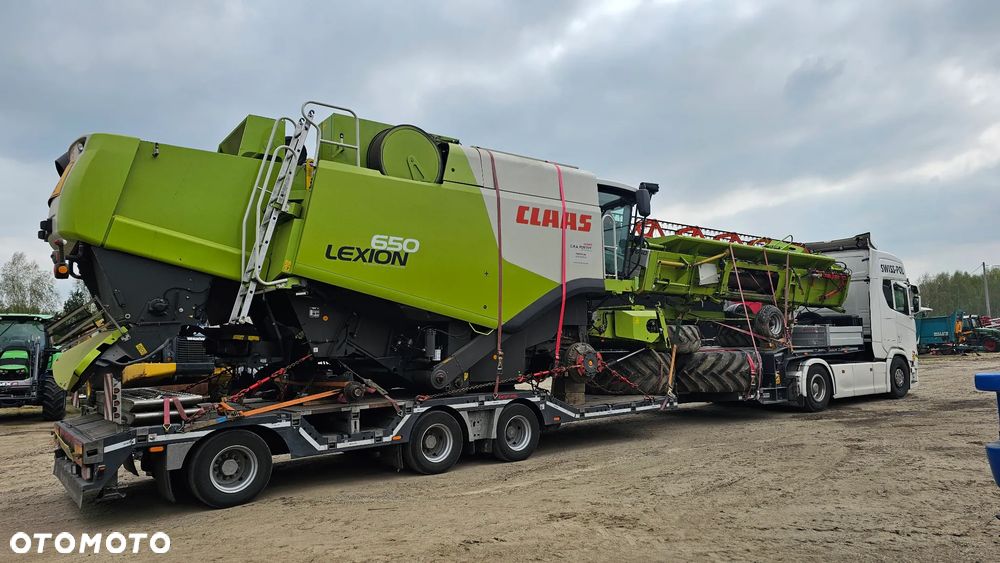 Claas Lexion 650 2011r. V 660   Tucano 560  Kombajn do Zboża  Lexion 660 Tucano 450  Tucano 550 Lexion 550 john T550 jOHN wts - 1
