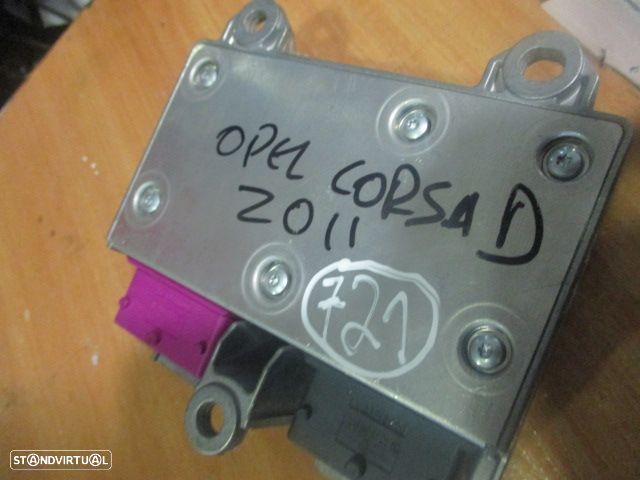 Modulo Airbag 13283820 OPEL CORSA D 2011 OPEL CORSA D FASE 2 2011 1.3CDTI 95CV 5P BRANCO - 2