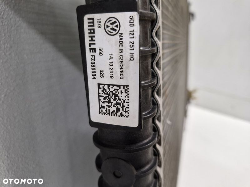 VOLKSWAGEN PASSAT B8 GOLF VII 1.5 TSI CHŁODNICA WODY CIECZY 5Q0121251HQ - 9