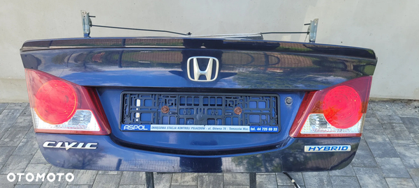 KOMPLETNA KLAPA BAGAŻNIKA HONDA CIVIC VIII SEDAN KOLOR B536P
